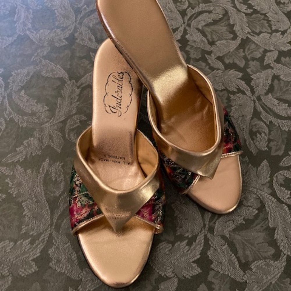 Vintage "Indorables" Boudoir Mules